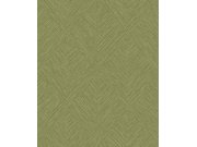 Tapety Yara Tapety dle materiálu Vliesové tapety - Vliesová tapeta na zeď, zelená, geometrická, PW3007, Precious Weaves, Grandeco Vliesová tapeta na zeď, zelená, geometrická, PW3007, Precious Weaves, Grandeco