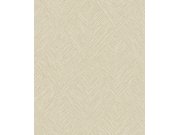 Vliesová tapeta na zeď, béžová, geometrická, PW3003, Precious Weaves, Grandeco