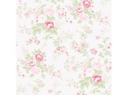 Vliesová tapeta na zeď, krémová, květiny, 125132, Shabby Chic by Rachel Ashwell