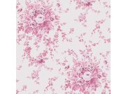 Vliesová tapeta na zeď, růžová, květiny, 125126, Shabby Chic by Rachel Ashwell Tapety Yara - Rachel Ashwell