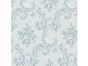 Vliesová tapeta na zeď, modrá, zámecká, ornamenty, 125114, Shabby Chic by Rachel Ashwell Tapety Yara - Rachel Ashwell