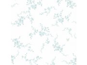 Vliesová tapeta na zeď, modro-zelená, květiny, 125108, Shabby Chic by Rachel Ashwell