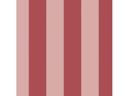 Vliesová tapeta na zeď, růžová, červená, pruhy, 125519, Cath Kidstone