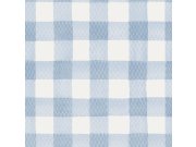 Vliesová tapeta na zeď, modrá, kostka, káro, 125514, Cath Kidstone