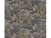 Vliesová tapeta na zeď, hnědo-modrá, příroda, ZON503, Amazone, Masureel