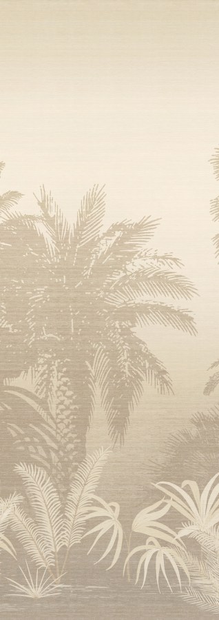 Vliesová obrazová tapeta na zeď, šedo-béžová, palmy, DGZON1012-260, Amazone, Masureel