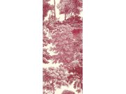 Tapety Yara Tapety dle materiálu Vliesové tapety - Vliesová obrazová tapeta na zeď, červená, les, stromy, DGSAL1054-300, Amazone, Masureel Vliesová obrazová tapeta na zeď, červená, les, stromy, DGSAL1054-300, Amazone, Masureel