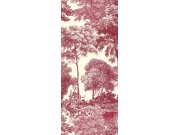 Vliesová obrazová tapeta na zeď, červená, les, stromy, DGSAL1052-300, Amazone, Masureel