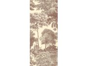 Vliesová obrazová tapeta na zeď, hnědá, les, stromy, DGSAL1042-300, Amazone, Masureel