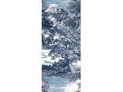 Vliesová obrazová tapeta na zeď, modrá, les, stromy, DGSAL1023-260, Amazone, Masureel