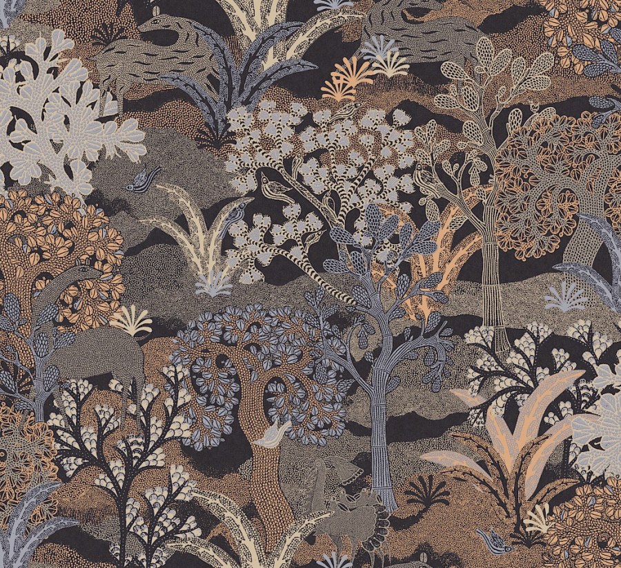 Vliesová tapeta na zeď, hnědo-šedá, příroda, ZON506, Amazone, Masureel - Vliesové tapety