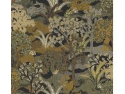 Vliesová tapeta na zeď, hnědo-zelená, příroda, ZON505, Amazone, Masureel