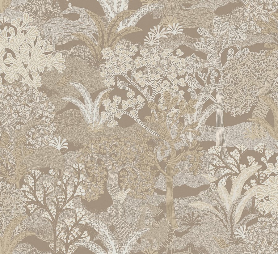 Vliesová tapeta na zeď, hnědo-béžová, příroda, ZON504, Amazone, Masureel - Vliesové tapety