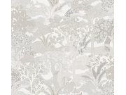 Vliesová tapeta na zeď, šedo-krémová, příroda, ZON502, Amazone, Masureel