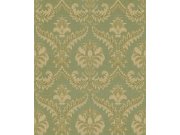 Vliesová tapeta na zeď, zeleno-béžová, zámecký vzor, 23607, The Best Classic & Elegant, Cristiana Masi by Parato
