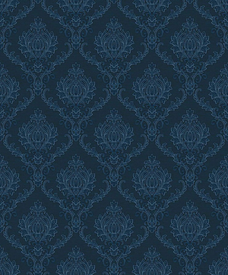 Vliesová tapeta na zeď, modrá, zámecký vzor, 23649, The Best Classic & Elegant, Cristiana Masi by Parato - Vliesové tapety