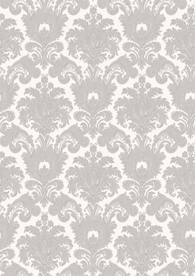 Vliesová tapeta na zeď, šedo-stříbrná, zámecký vzor, 23611, The Best Classic & Elegant, Cristiana Masi by Parato - Vliesové tapety