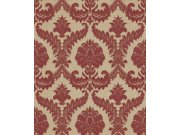 Vliesová tapeta na zeď, béžovo-vínová, zámecký vzor, 23608, The Best Classic & Elegant, Cristiana Masi by Parato