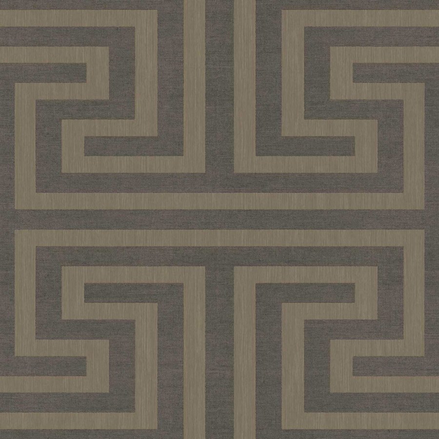 Vliesová tapeta na zeď, geometrická, hnědá, 27519, Sintesi, Cristiana Masi by Parato - Vliesové tapety