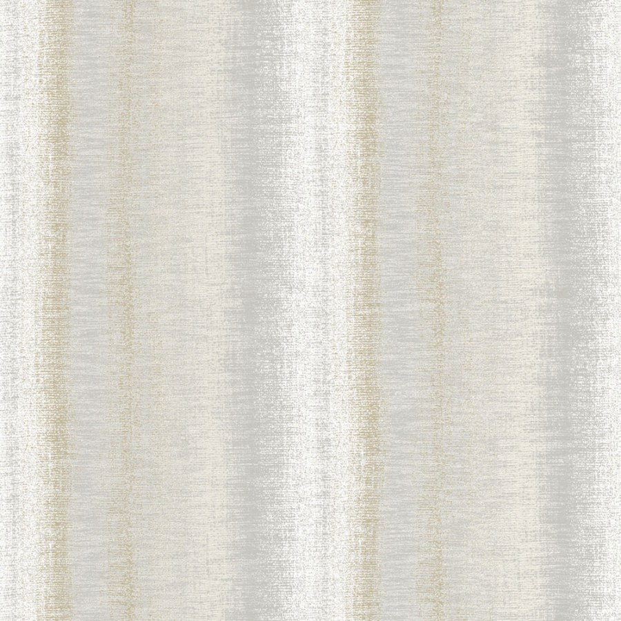 Šedo-béžová vliesová tapeta na zeď, pruhy, RE25140, Reflect, Decoprint - Vliesové tapety