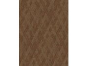 Luxusní vliesová tapeta na zeď, hnědá, imitace látky, Z57754, Architexture 2, Zambaiti Parati