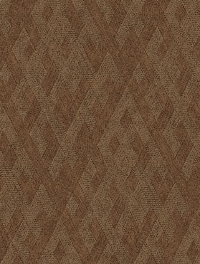 Luxusní vliesová tapeta na zeď, hnědá, imitace látky, Z57754, Architexture 2, Zambaiti Parati - Vliesové tapety