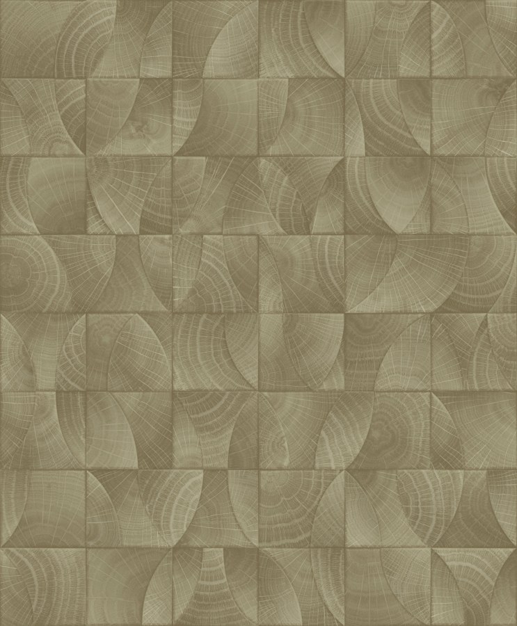 Luxusní vliesová tapeta na zeď, šedo-béžová, imitace dřeva, Z57728, Architexture 2, Zambaiti Parati - Vliesové tapety