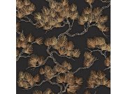 Luxusní vliesová tapeta na zeď, černá, větvičky stromů, WF121015, Best Sellers, ID Design
