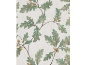 Vliesová tapeta na zeď, zelená, větvičky, listy, 35379, Timber, Marburg