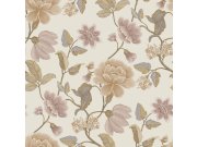 Vliesová tapeta na zeď, krémová, květiny, IC3101, Finest Selection, Vavex