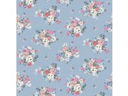Vliesová tapeta na zeď, modrá, květiny, 125507, Cath Kidstone Tapety Yara - Cath Kidston