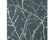 Zelená vliesová tapeta s větvičkami, 108617, Vavex 2025