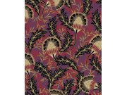 Vliesová tapeta na zeď, vínová, květiny, 340213, Solange, Eijffinger