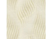 Grafická 3D vliesová tapeta na zeď, krémovo-zlatá, 20045, New Tekko, Emiliana Parati