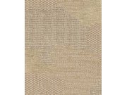 Vliesová tapeta na zeď, hnědo-béžová, imitace látky, 340581, Groovy, Eijffinger