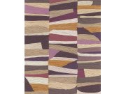 Vliesová tapeta na zeď, růžovo-béžová, imitace rohože, 340573, Groovy, Eijffinger