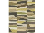 Vliesová tapeta na zeď, zeleno-béžová, imitace rohože, 340571, Groovy, Eijffinger