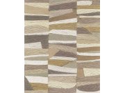 Vliesová tapeta na zeď, šedo-béžová, imitace rohože, 340570, Groovy, Eijffinger