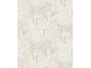 Tapety Yara Eijffinger - Vliesová tapeta na zeď, béžová, listy, stromy, 340540, Groovy, Eijffinger Vliesová tapeta na zeď, béžová, listy, stromy, 340540, Groovy, Eijffinger