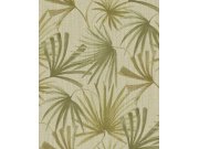 Vliesová tapeta na zeď, zelená, listy, 340513, Groovy, Eijffinger