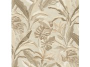 Tapety Yara Tapety dle materiálu Vliesové tapety - Luxusní vliesová tapeta na zeď, béžovo-zlatá, květiny, listy, 73803, Tendenze, Emiliana Parati Luxusní vliesová tapeta na zeď, béžovo-zlatá, květiny, listy, 73803, Tendenze, Emiliana Parati