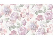 Květinová vliesová tapeta na zeď, růžová, UI3101, Finest Selection, Vavex