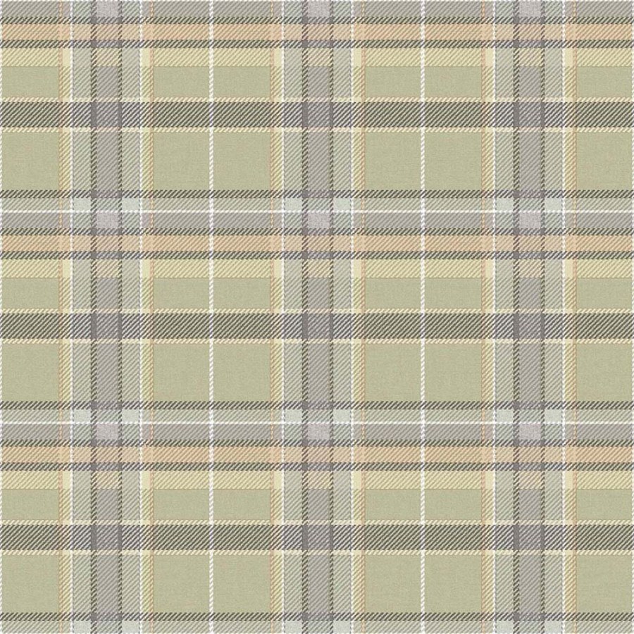 Vliesová tapeta na zeď, zelená, imitace látky, 15575, Botany House, Cristiana Masi by Parato