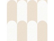 Tapety Yara Tapety dle materiálu Vliesové tapety - Geometrická vliesová tapeta na zeď, béžovo-bílá, 15557, Botany House, Cristiana Masi by Parato Geometrická vliesová tapeta na zeď, béžovo-bílá, 15557, Botany House, Cristiana Masi by Parato