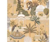 Vliesová tapeta na zeď, okrová, zahrada, 15538, Botany House, Cristiana Masi by Parato