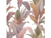 Vliesová tapeta na zeď, fialová, listy, 15514, Botany House, Cristiana Masi by Parato