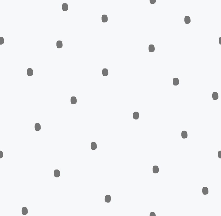 Vliesová tapeta na zeď, bílo-černá, puntíky, flíčky, 291-4, Enzo, ICH Wallcoverings - Vliesové tapety