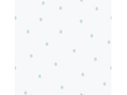 Vliesová tapeta na zeď, modrá, puntíky, flíčky, 291-2, Enzo, ICH Wallcoverings