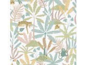 Dětská vliesová tapeta na zeď, zelená, džungle, 286-4, Enzo, ICH Wallcoverings