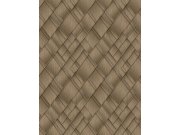 Geometrická vliesová obrazová tapeta na zeď, hnědá, FW4037-3, Feature Walls, Decoprint